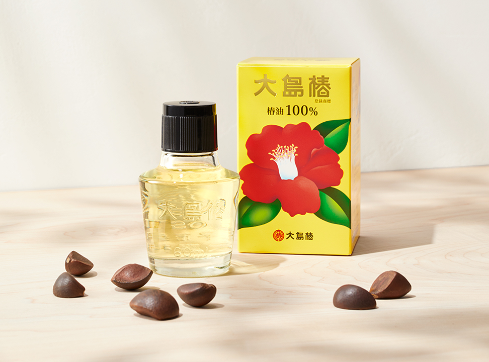 現在の「大島椿」パッケージ